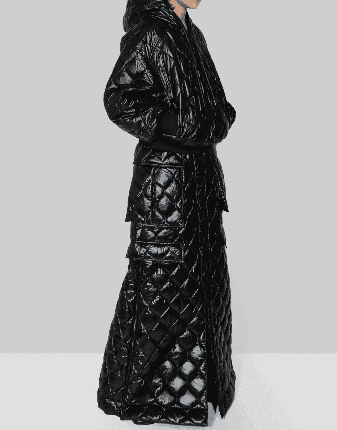 Juun.J - Quilted Hood Top - 082plus