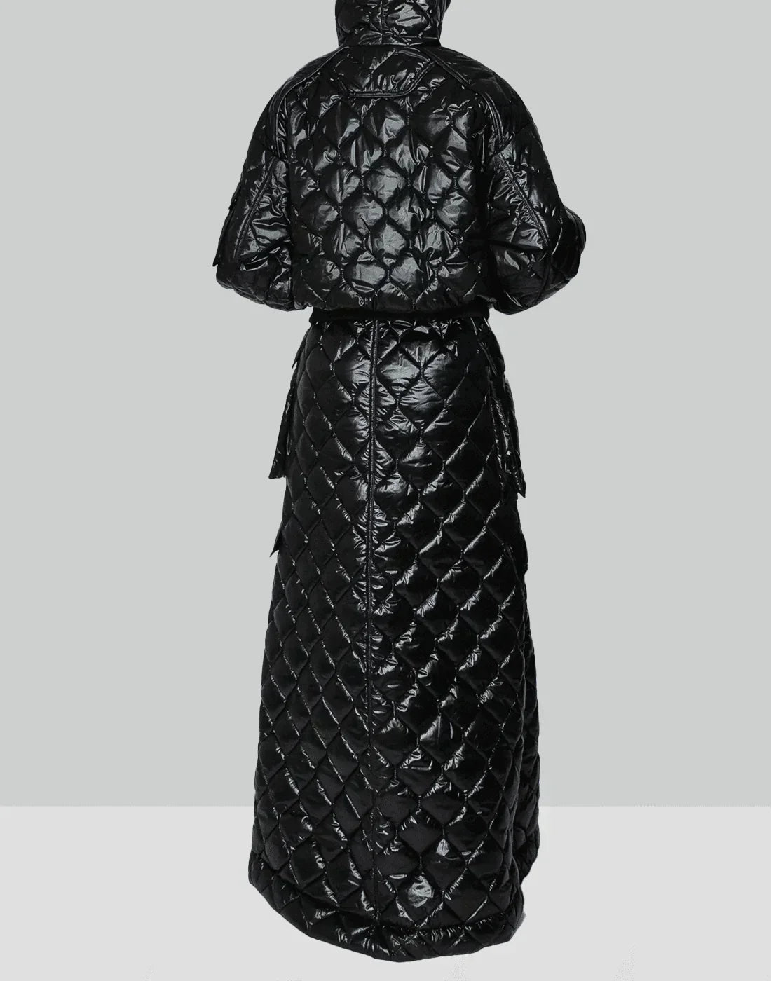 Juun.J - Quilted Hood Top - 082plus