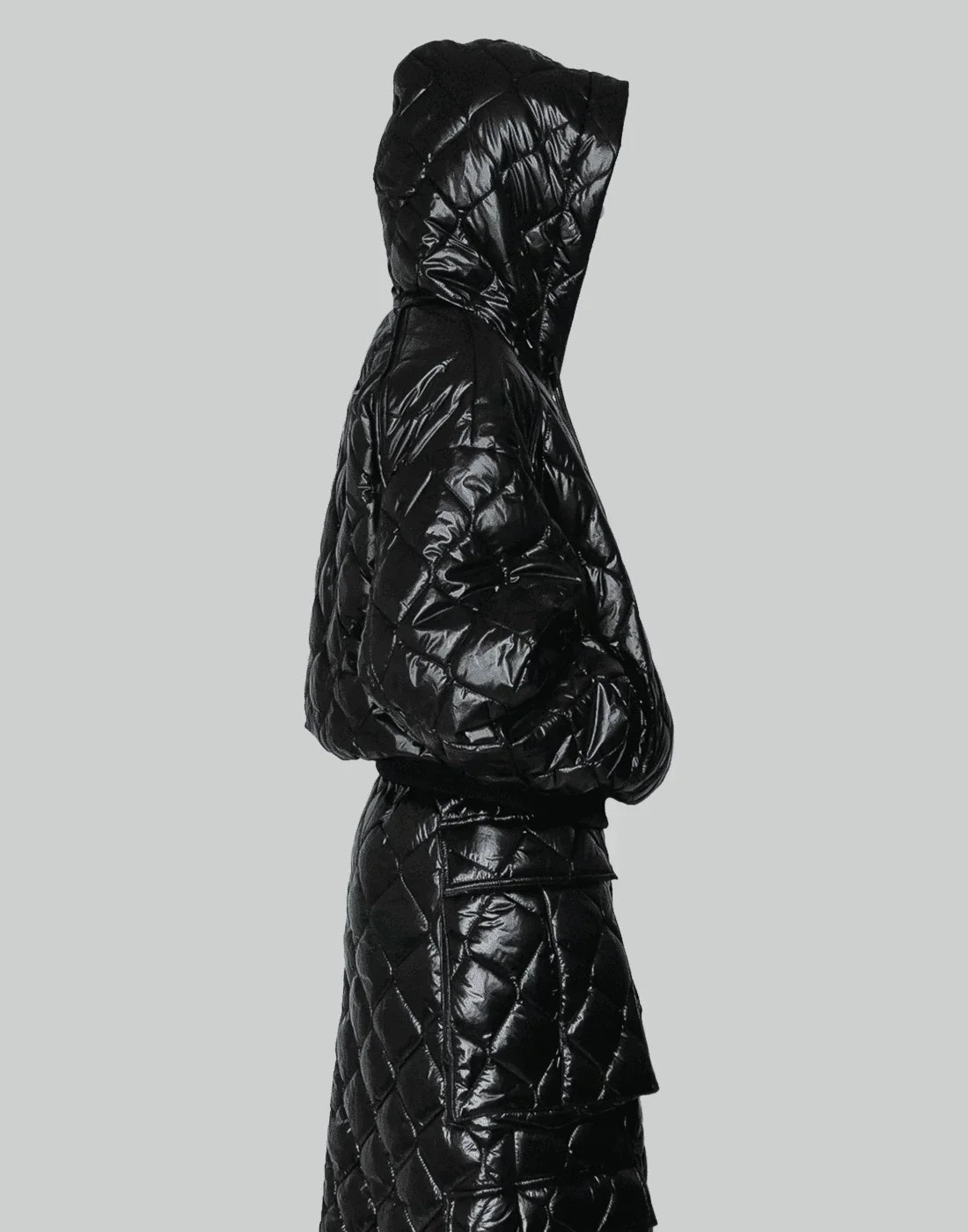 Juun.J - Quilted Hood Top - 082plus