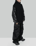 Juun.J - Quilting Paneled Turtle Neck Sweater - 082plus
