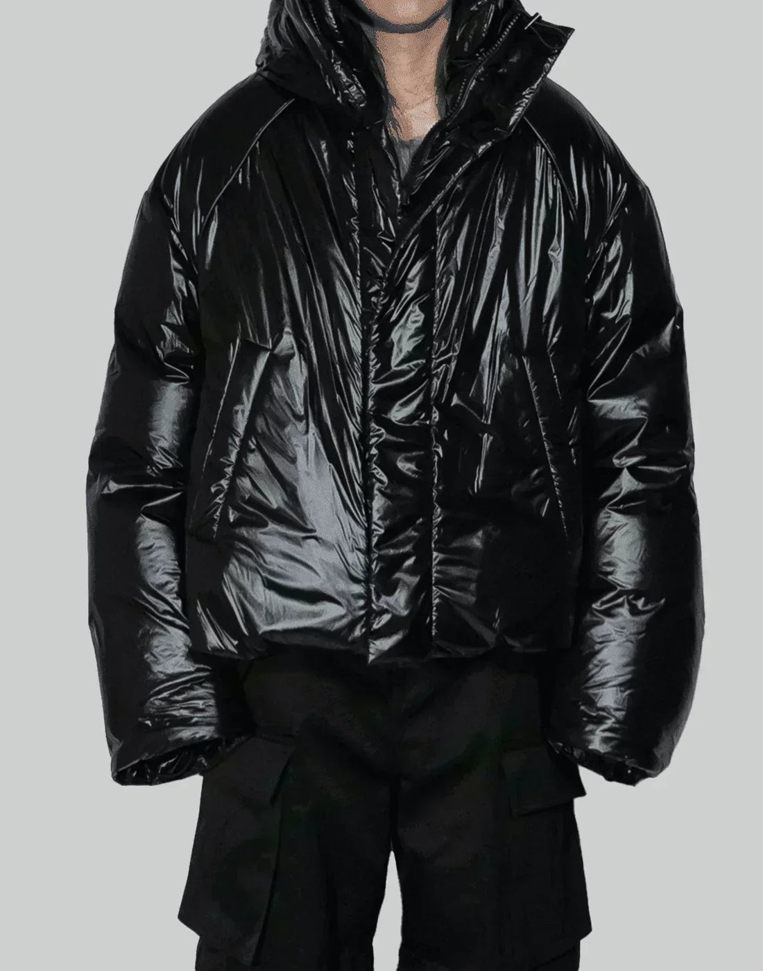 Juun.J [Runway] Black Simple Down Jumper – 082plus