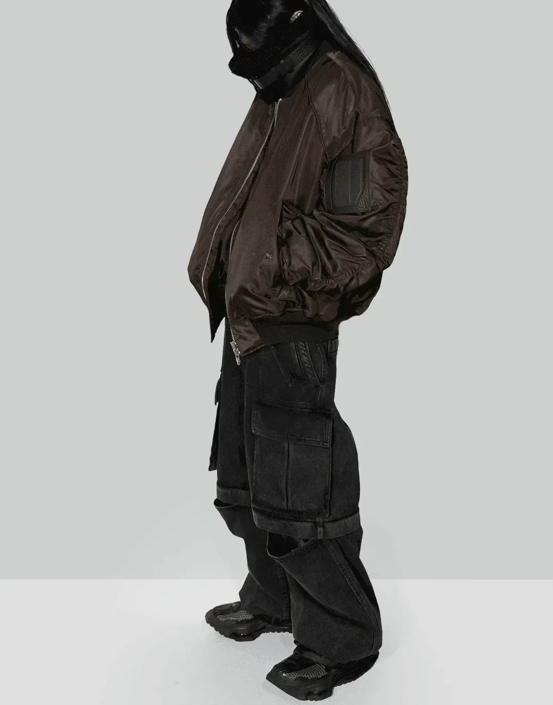 Juun.J - Shearing Lamb Collar Ma-1 Jumper - 082plus