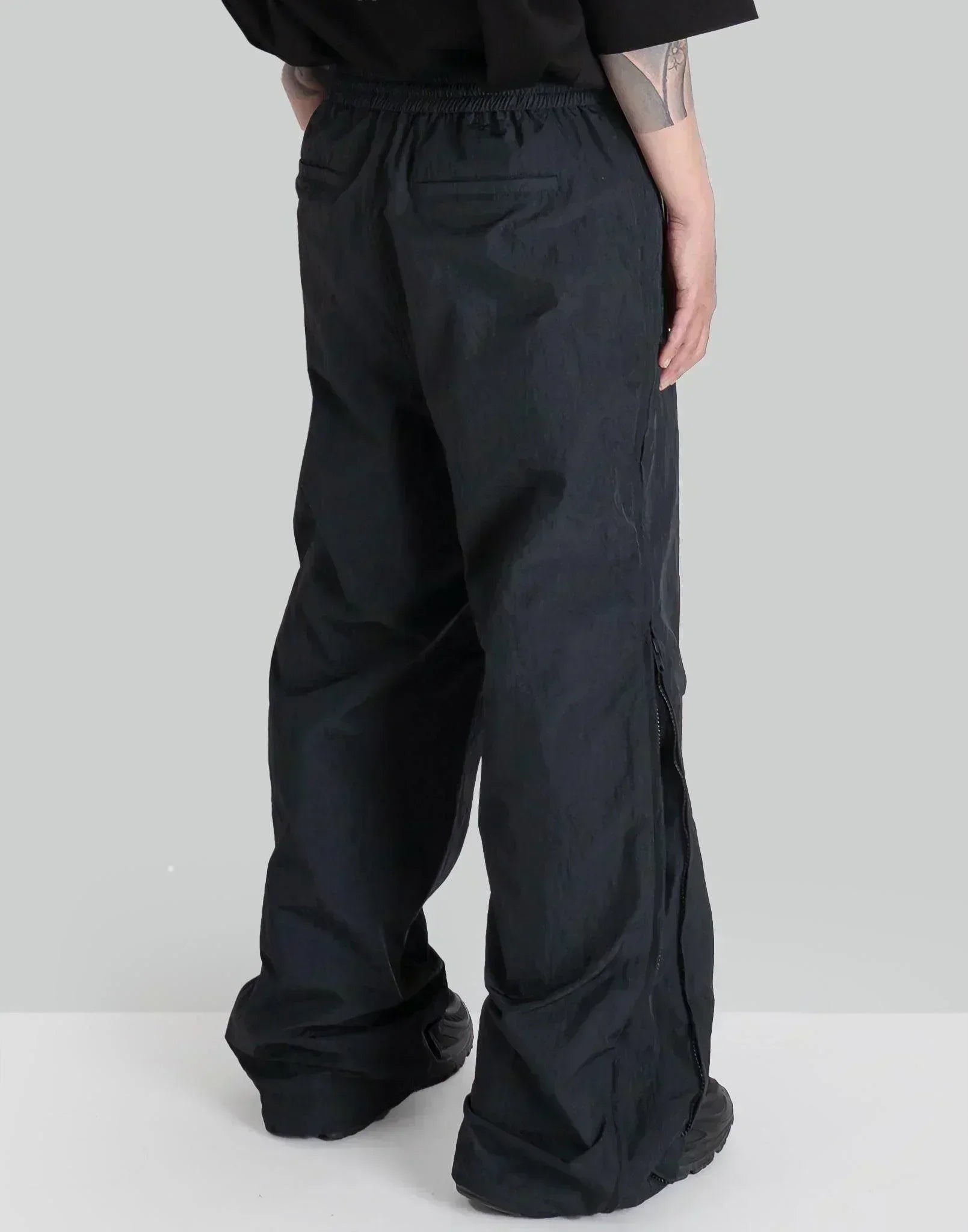 Juun.J - Side Zipper Open Nylon Trainer Pants - 082plus