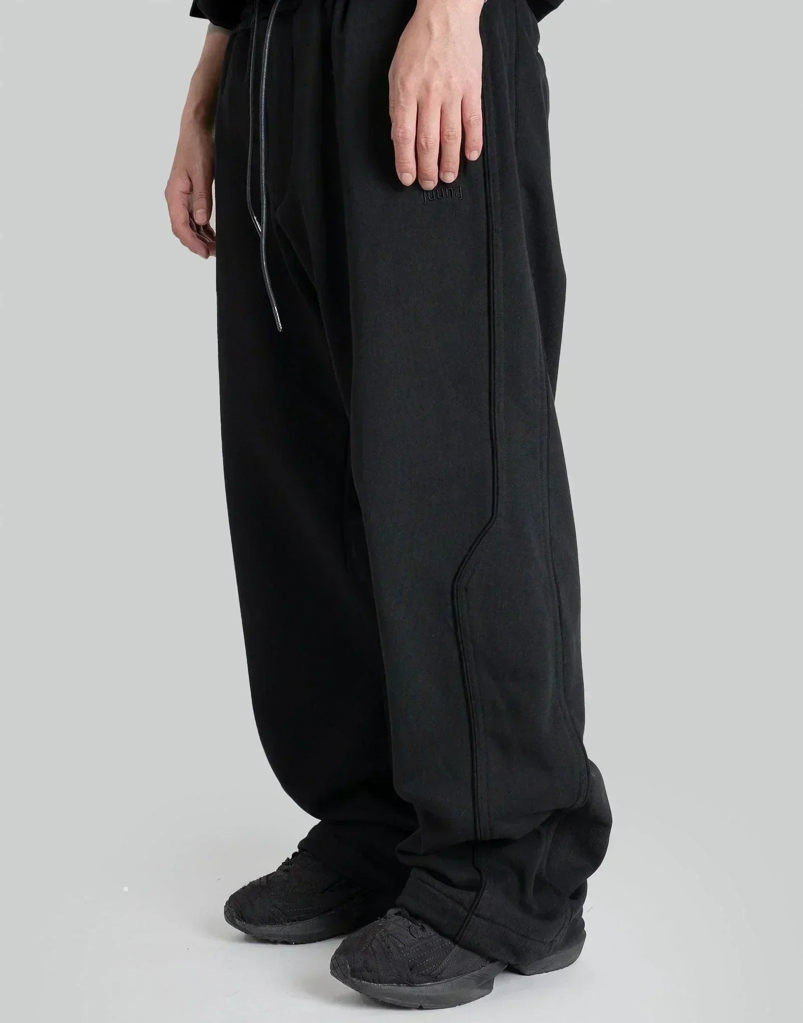 Juun.J - Wide Fitted Track Jersey Pants - 082plus