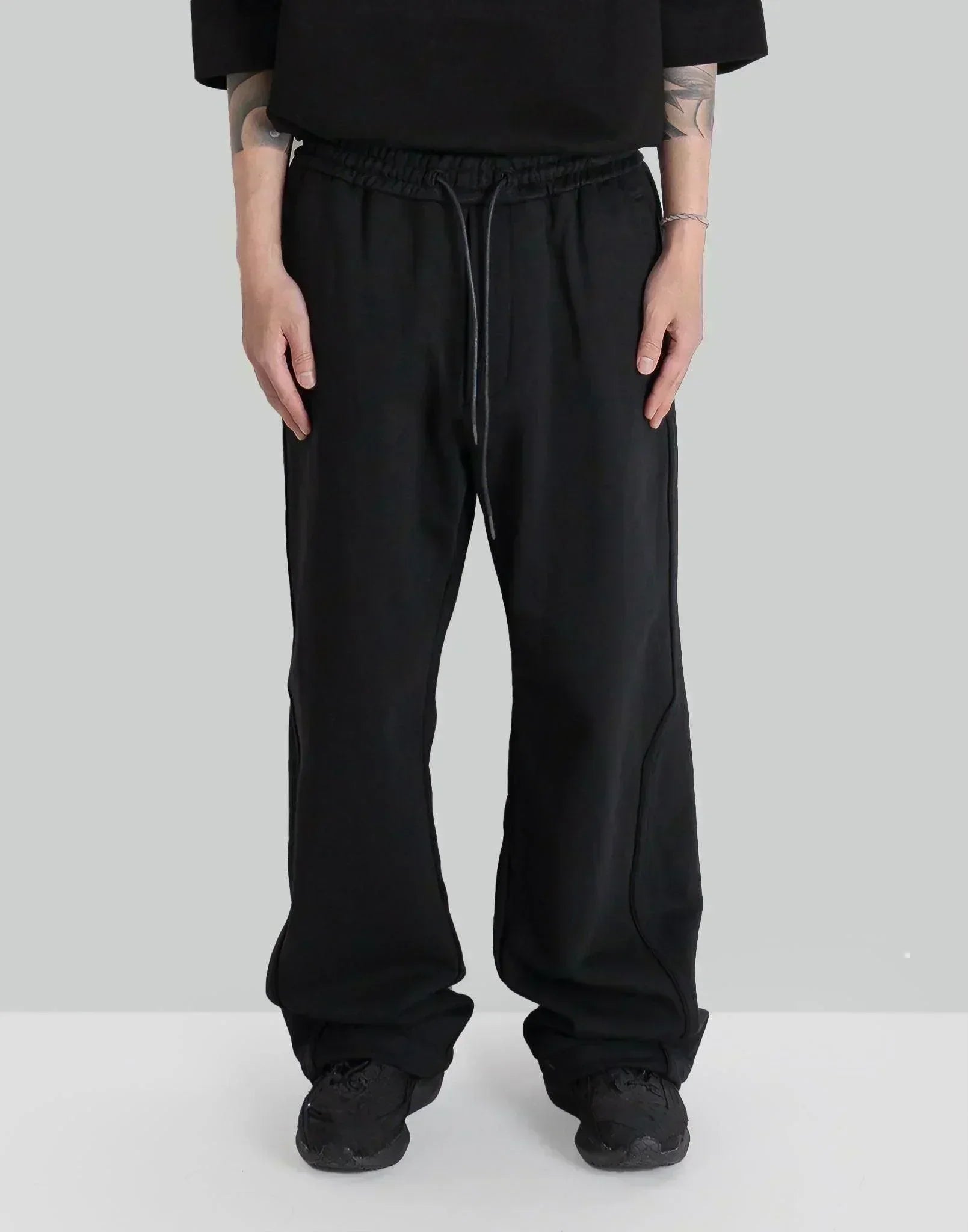Juun.J - Wide Fitted Track Jersey Pants - 082plus