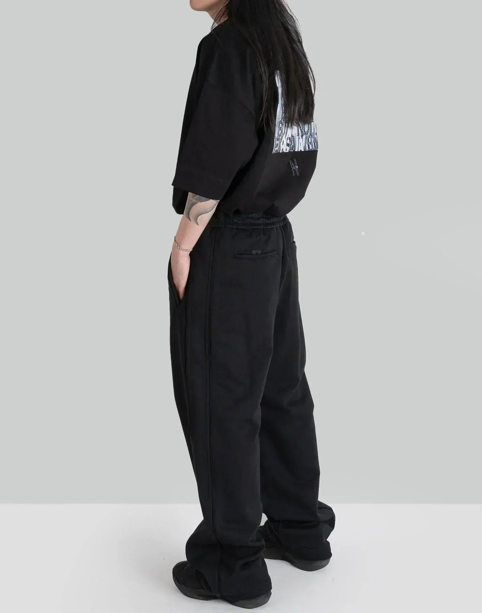 Juun.J - Wide Fitted Track Jersey Pants - 082plus
