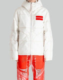 AIRBAG ZIP FRONT HOOD GOOSEDOWN PARKA