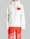 AIRBAG ZIP FRONT HOOD GOOSEDOWN PARKA