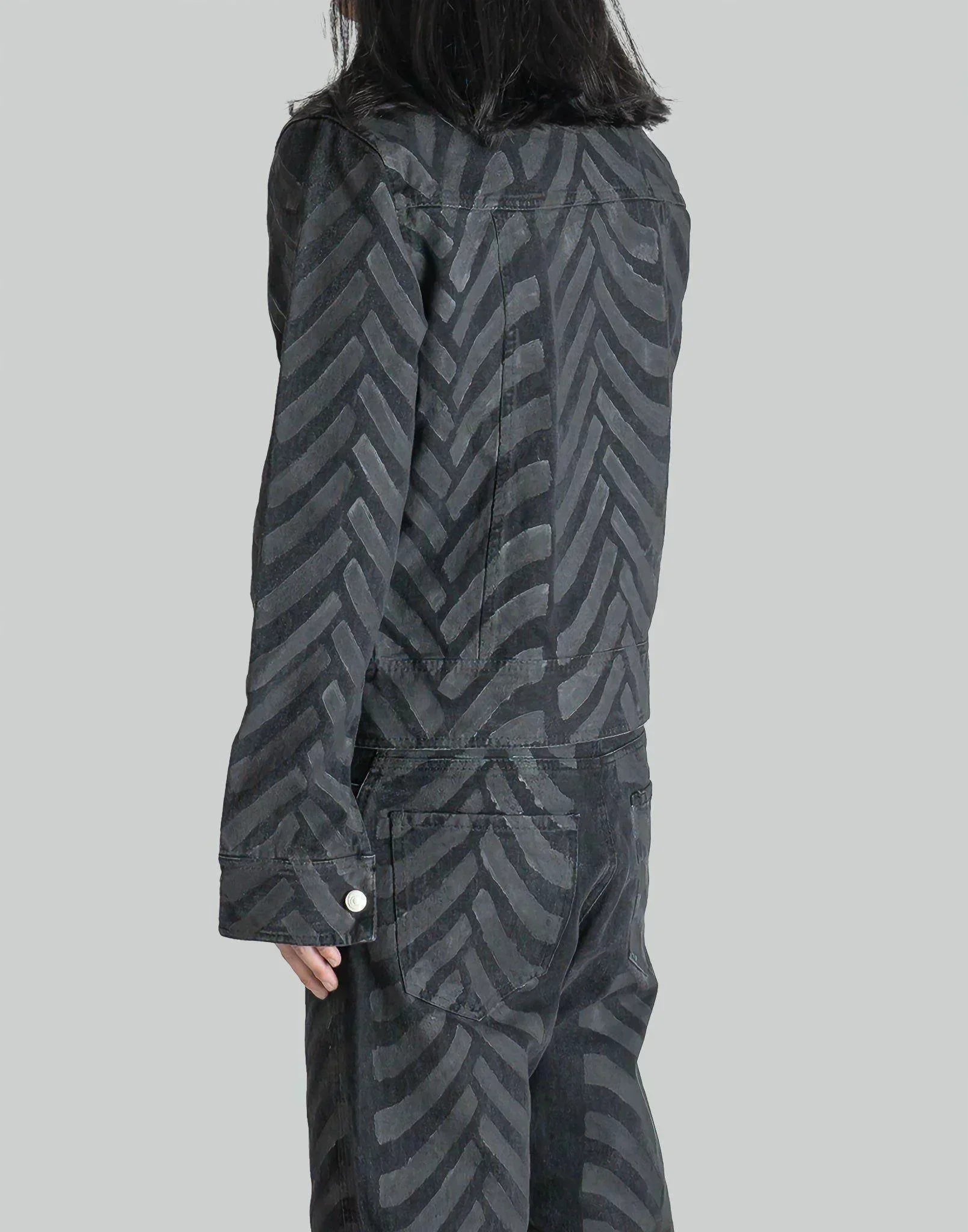 KANGHYUK - DENIM TIRE WAXED TRUCKERS JACKET - 082plus