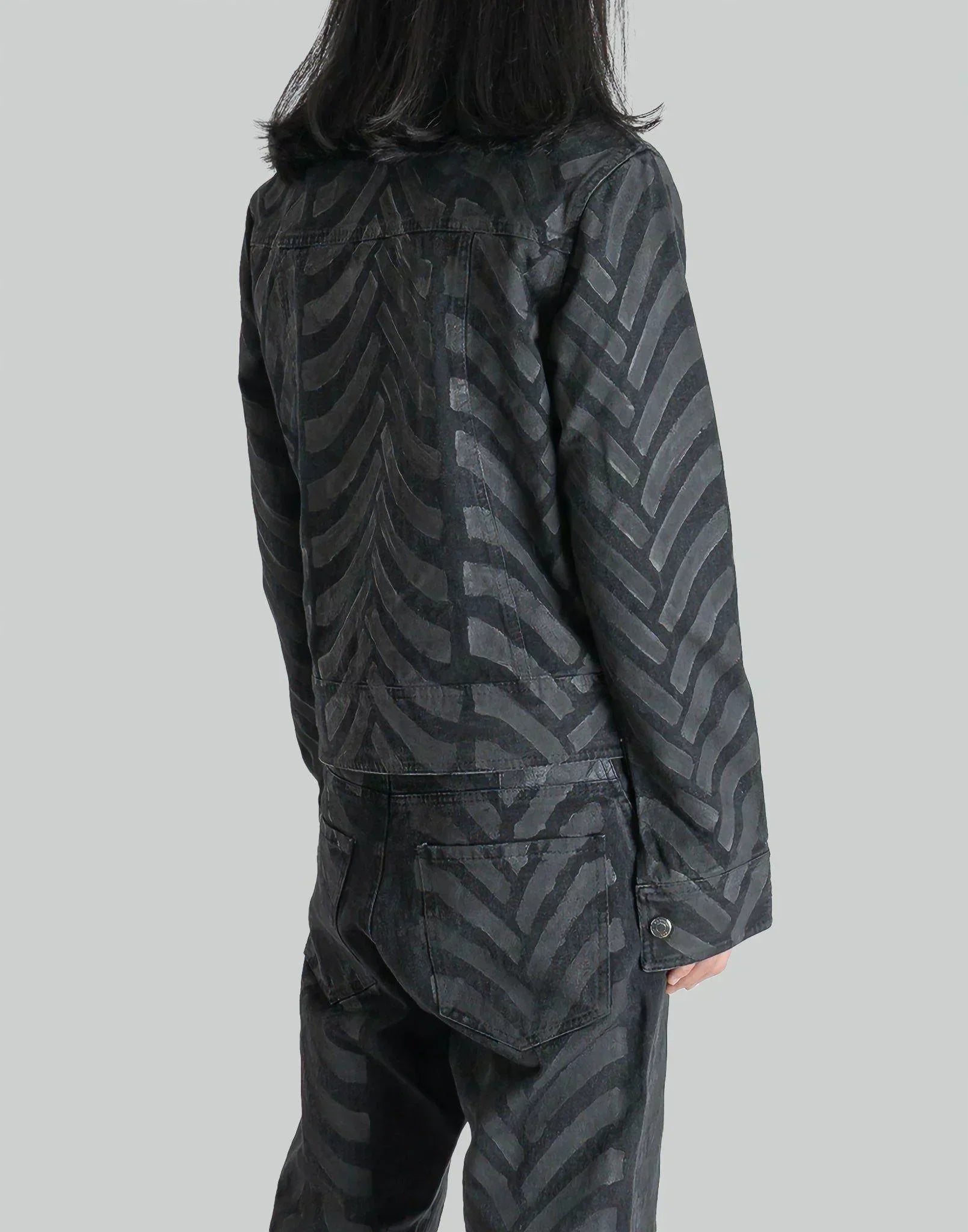 KANGHYUK - DENIM TIRE WAXED TRUCKERS JACKET - 082plus