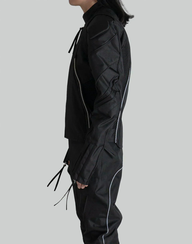 KANGHYUK - LOCK STITCHED BIKER JACKET - 082plus