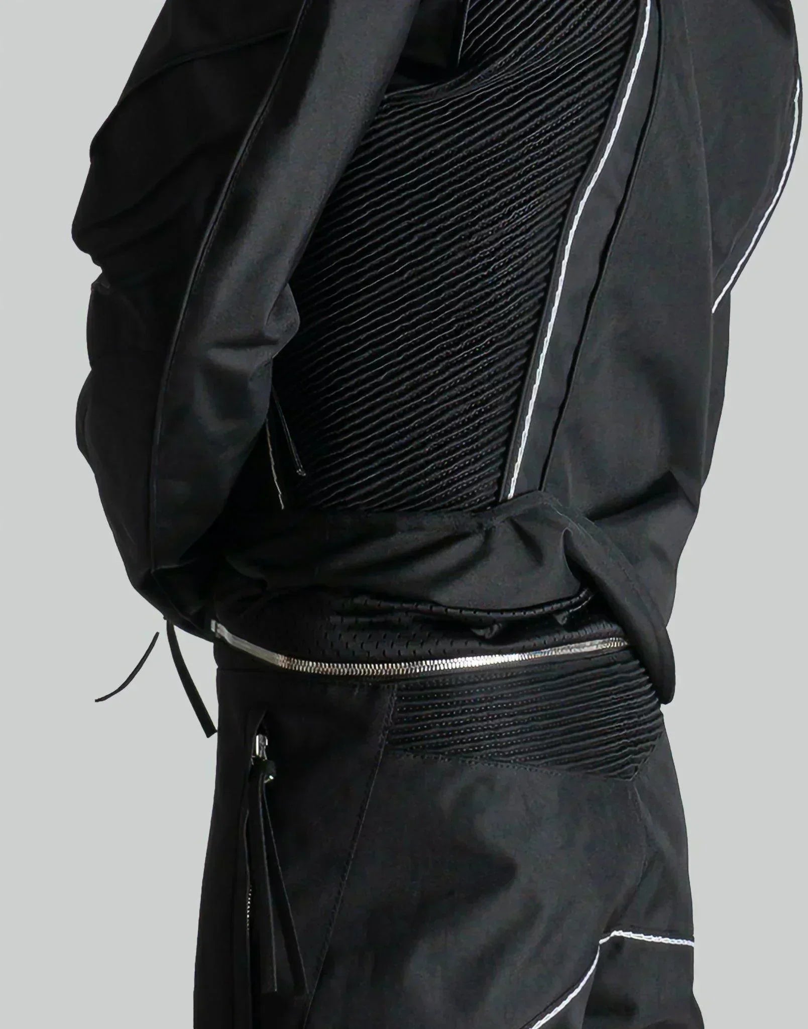 KANGHYUK - LOCK STITCHED BIKER JACKET - 082plus