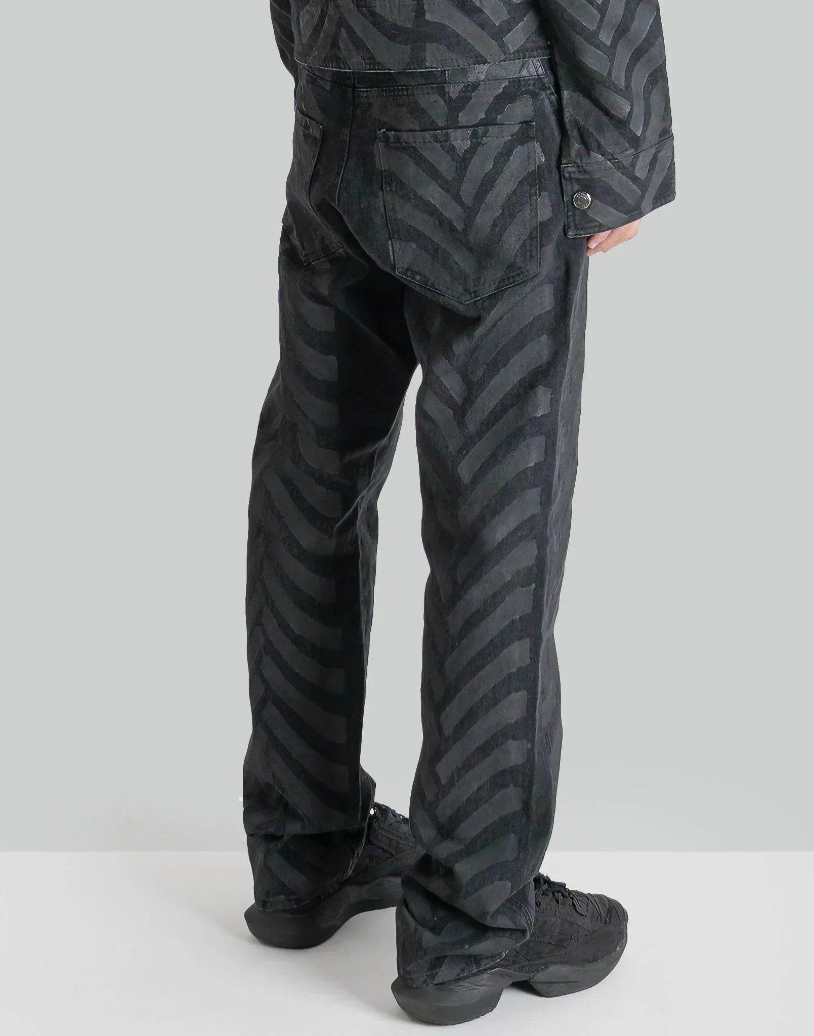 KANGHYUK - TIRE WAXED 5 POCKET TROUSERS - 082plus