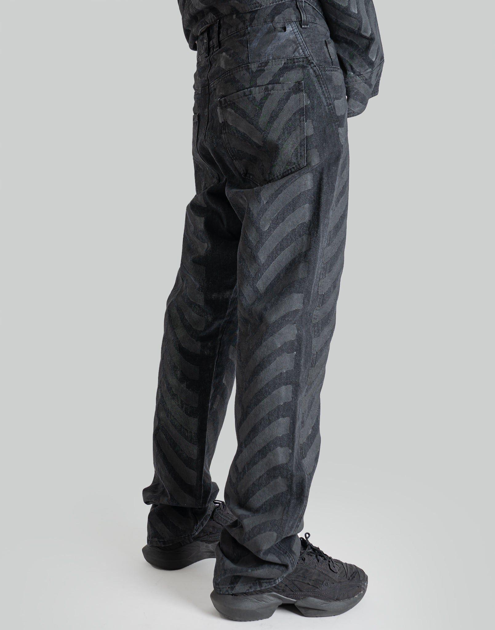 KANGHYUK - TIRE WAXED 5 POCKET TROUSERS - 082plus