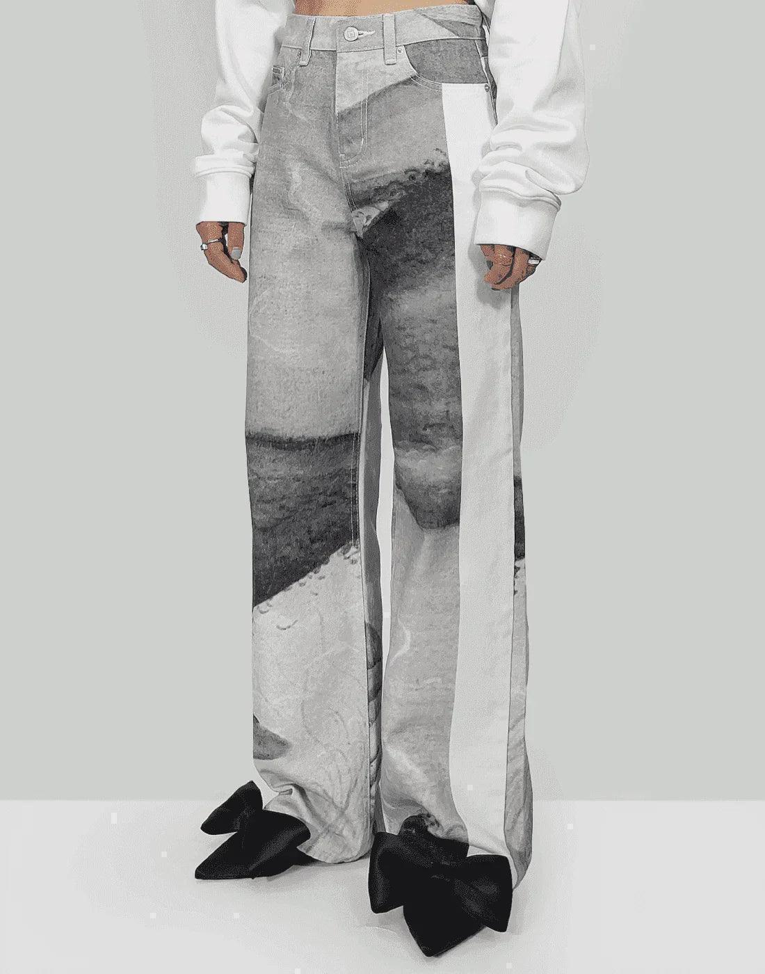 KIMHĒKIM - AGNES DENIM PANTS - 082plus