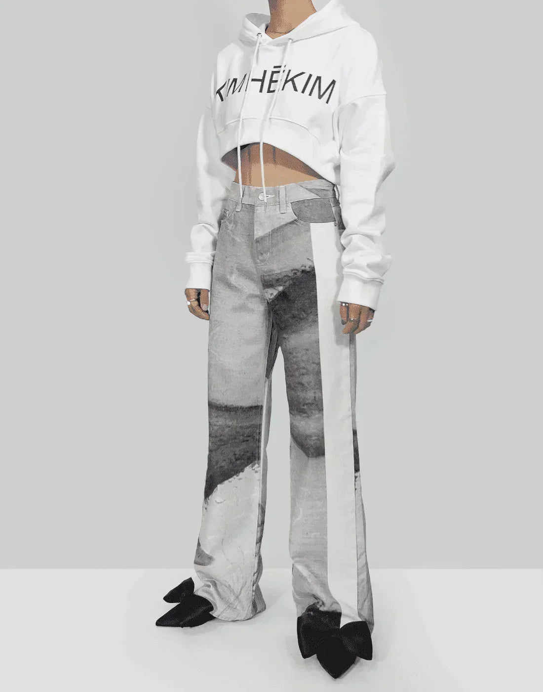 KIMHĒKIM - AGNES DENIM PANTS - 082plus