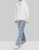 KIMHĒKIM - HEART STAMPED HOODIE - 082plus