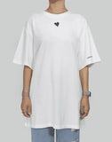 HEART STAMPED T-SHIRT