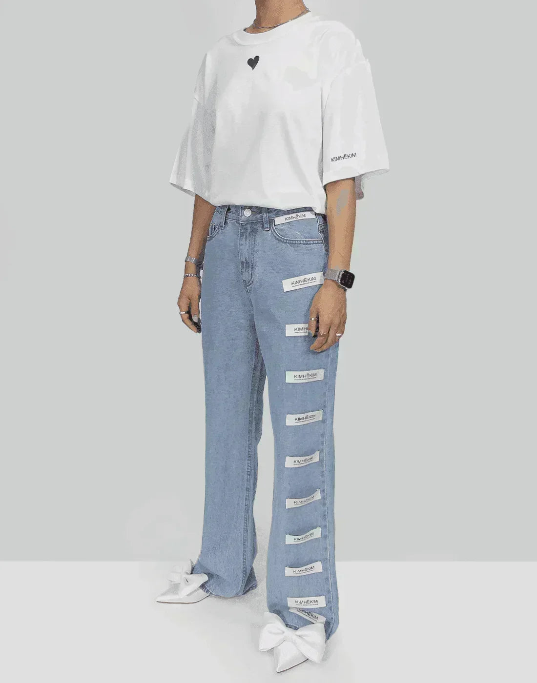 KIMHĒKIM - SARAH LABEL JEANS - 082plus