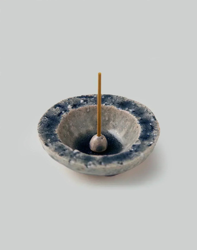 Kungyokudo Kyoto - ビードロ(蒼) (INCENSE HOLDER BIDRO) - 082plus