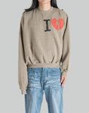 TWISTED SWEATSHIRT