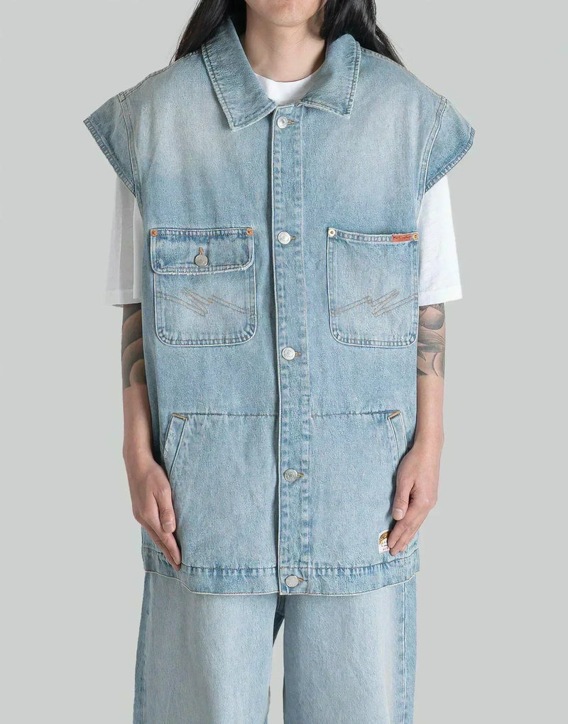 Martine Rose - DENIM GILET - 082plus