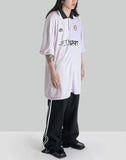 Martine Rose - HALF AND HALF FOOTBALL TOP - 082plus