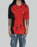 KNOTTED FOOTBALL TOP