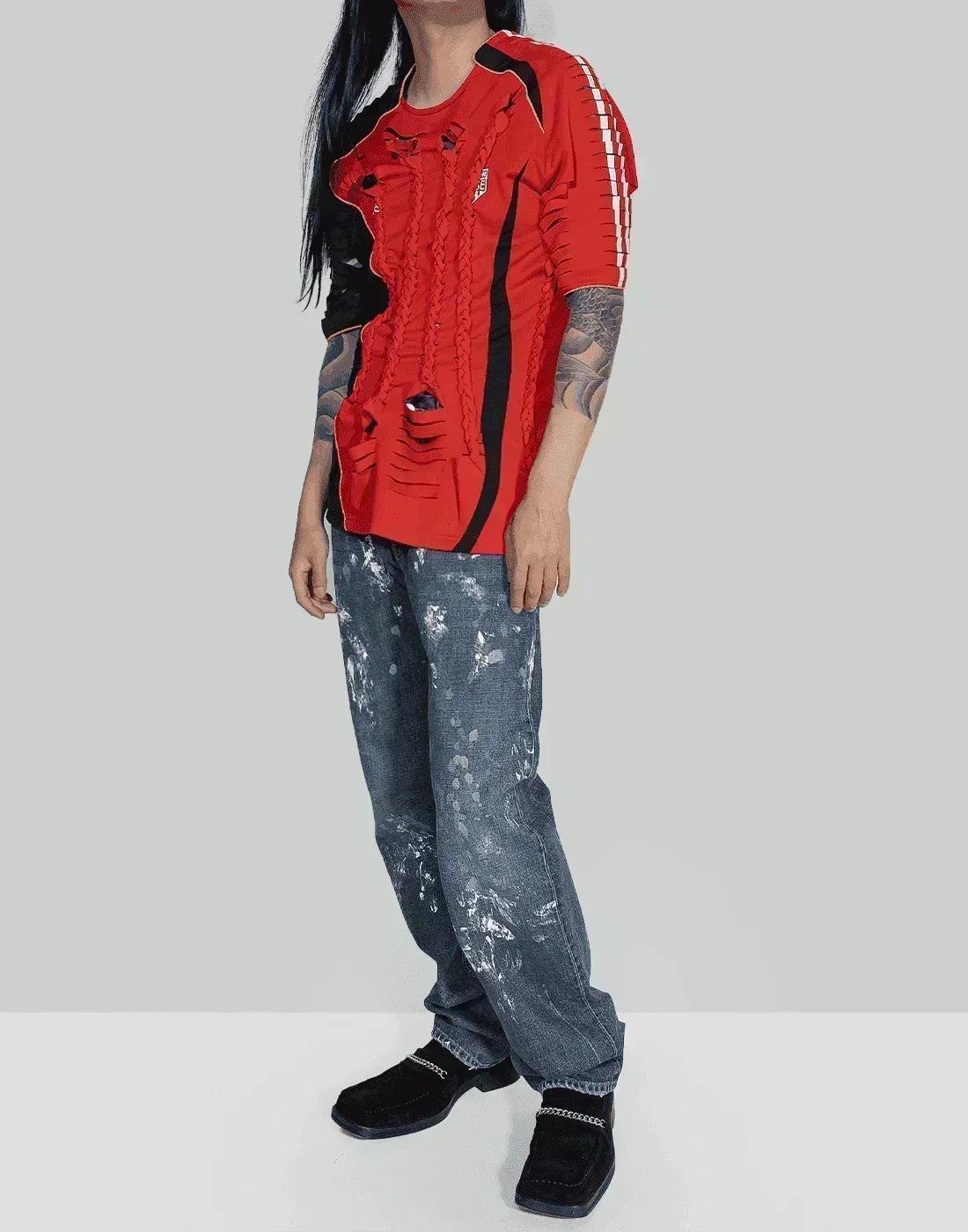 Martine Rose - KNOTTED FOOTBALL TOP - 082plus
