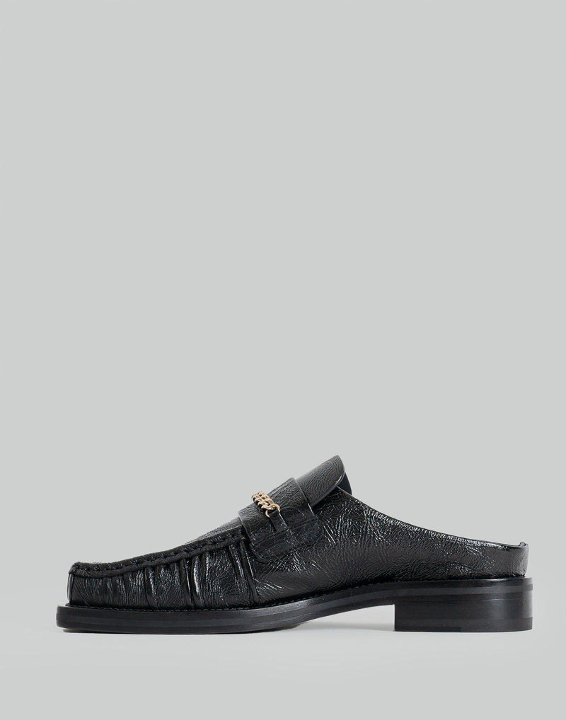 Martine Rose - Leather SQUARE TOE MULE - 082plus