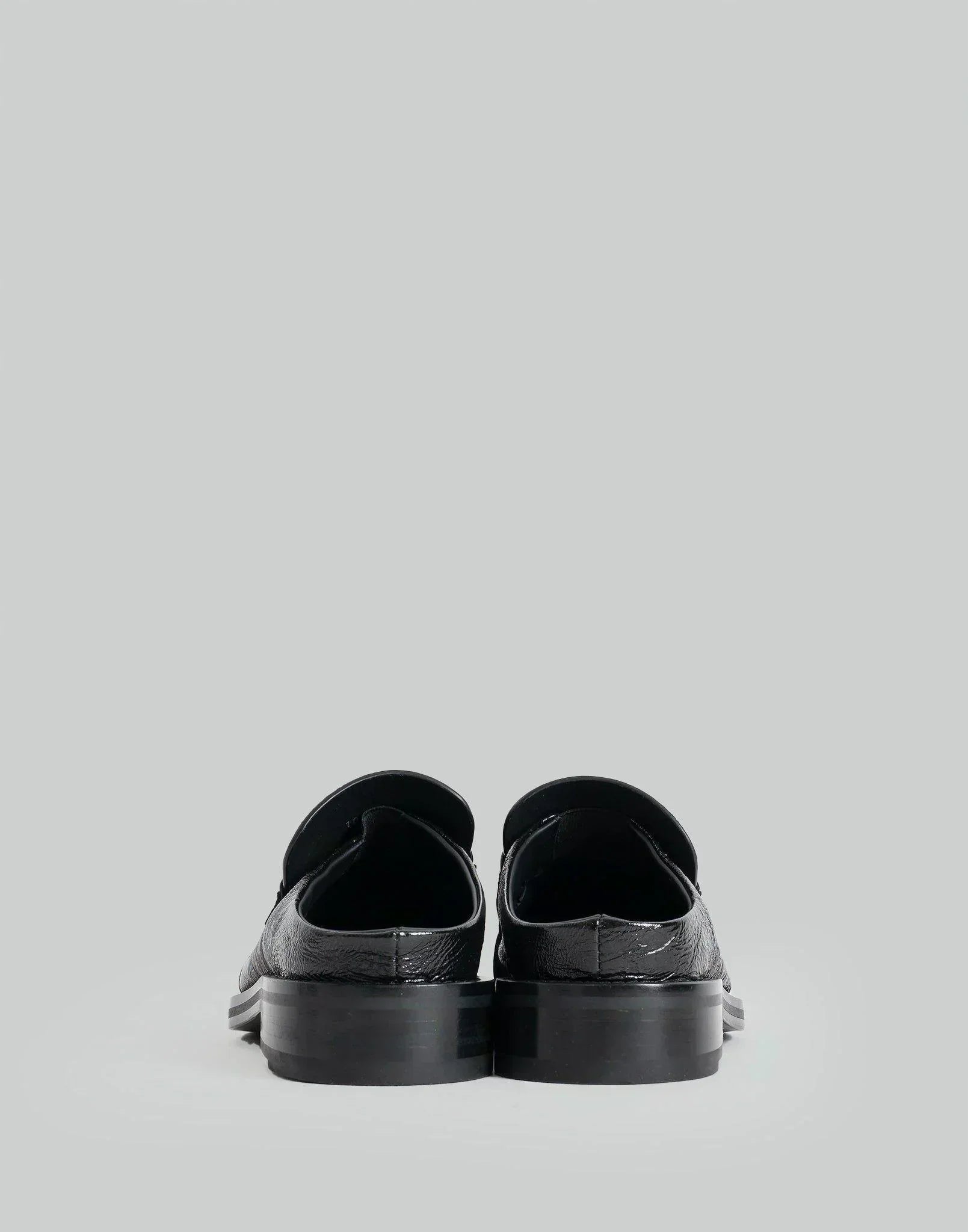 Martine Rose - Leather SQUARE TOE MULE - 082plus