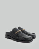 Martine Rose - Leather SQUARE TOE MULE - 082plus