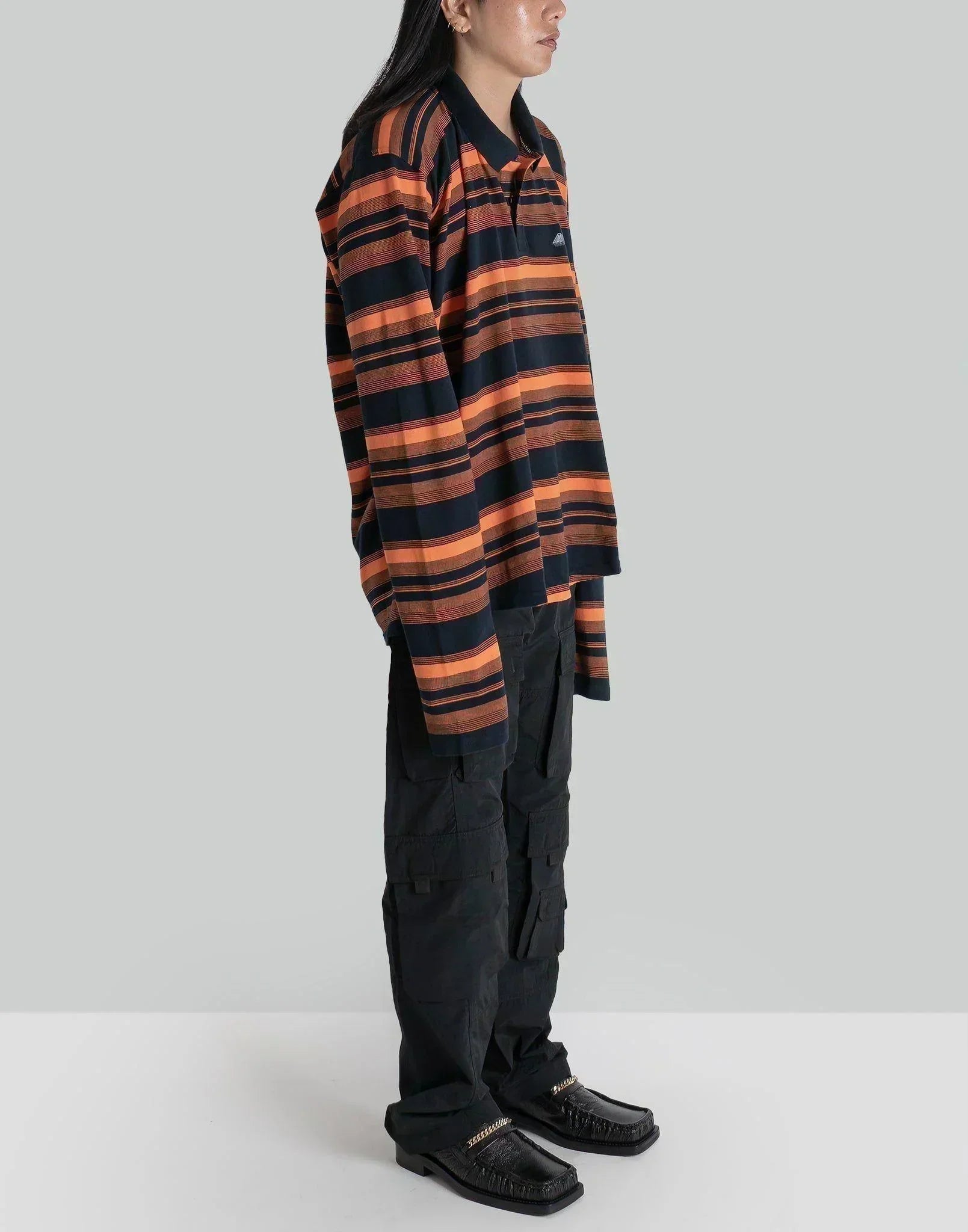 Martine Rose - L/S PULLED NECK POLO - 082plus