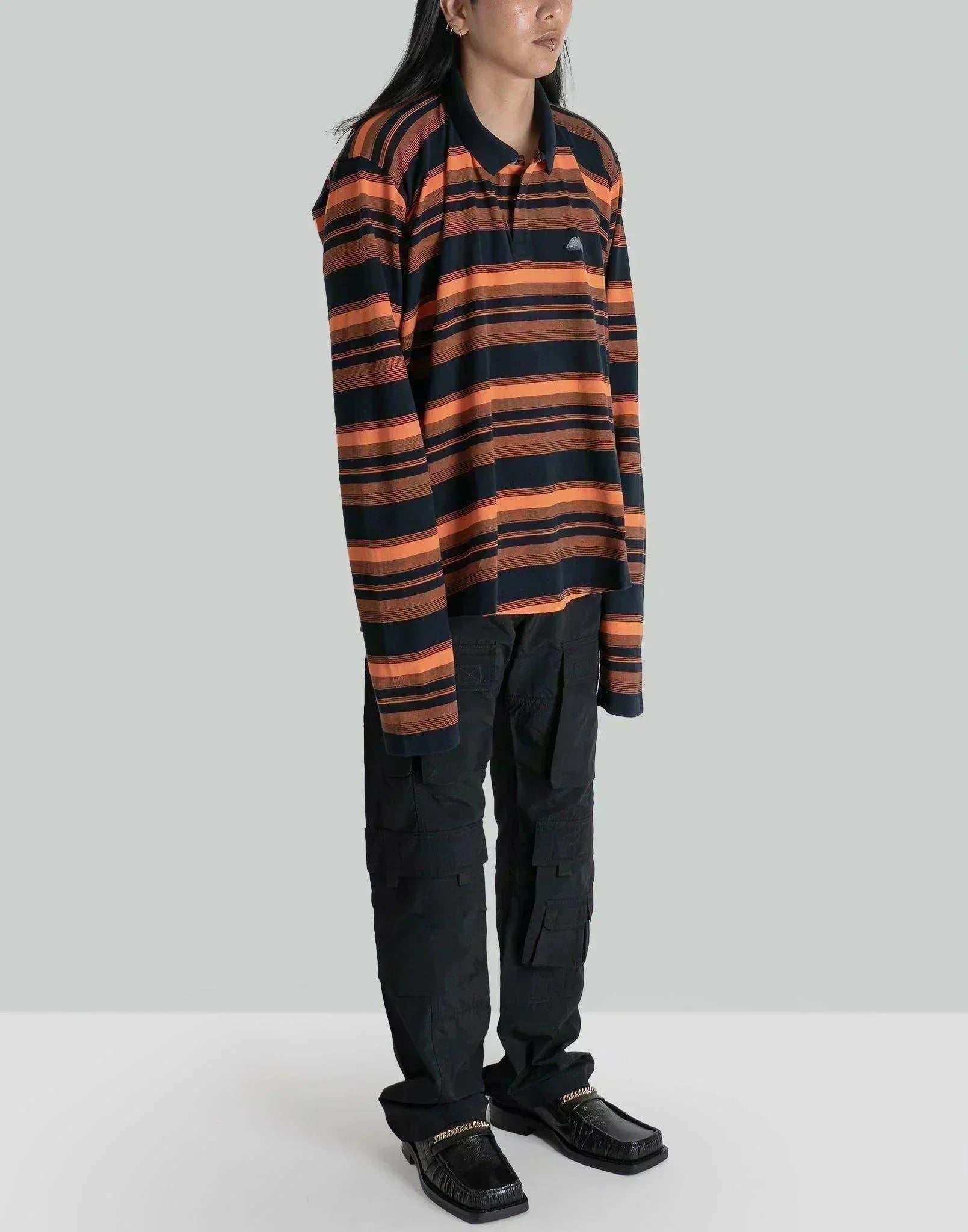Martine Rose - L/S PULLED NECK POLO - 082plus