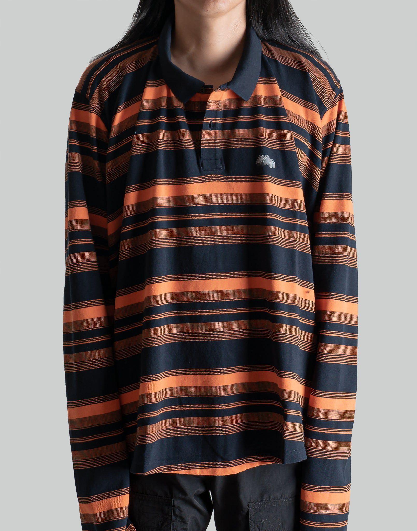 Martine Rose - L/S PULLED NECK POLO - 082plus