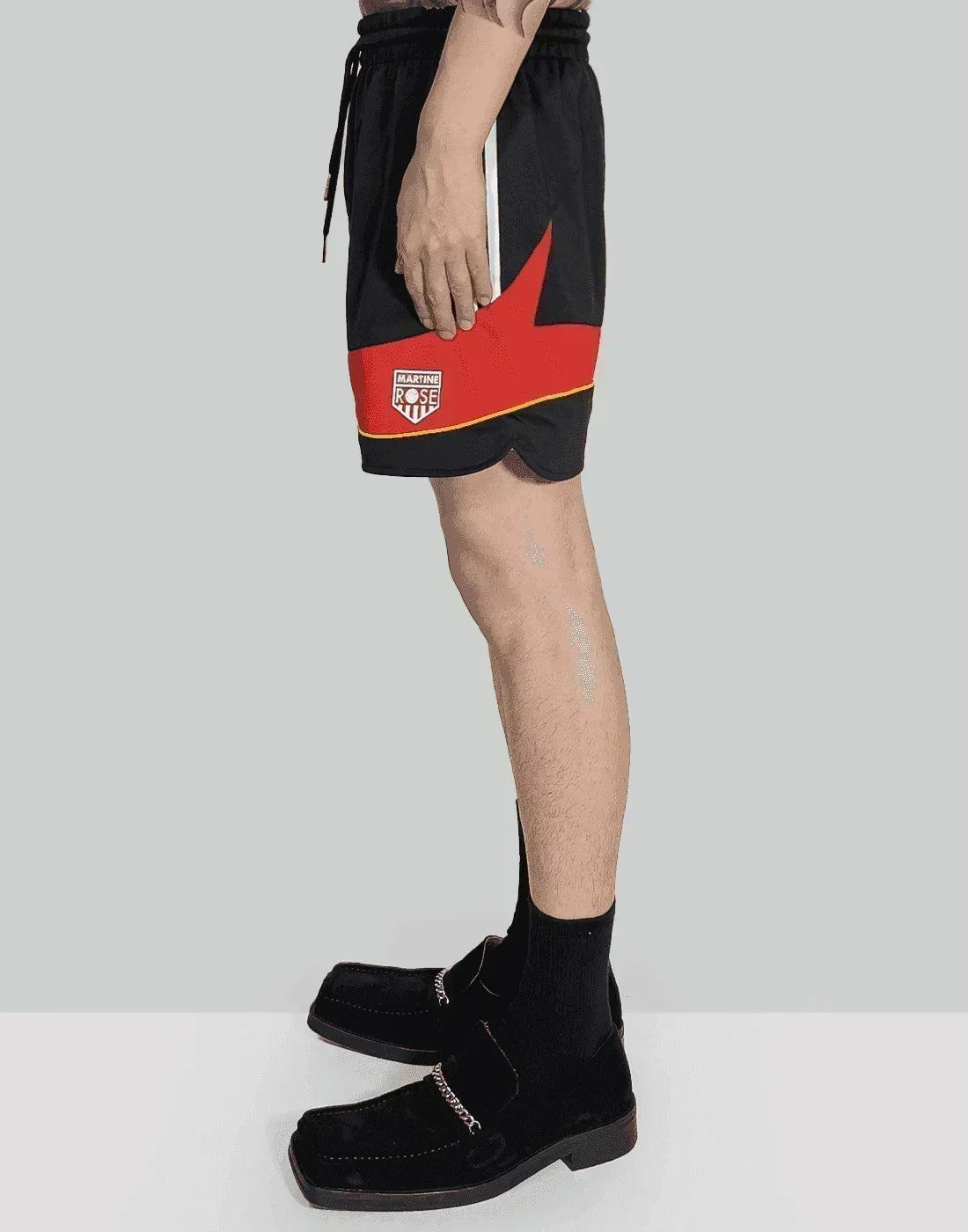 Martine Rose - REVERSIBLE FOOTBALL SHORT - 082plus