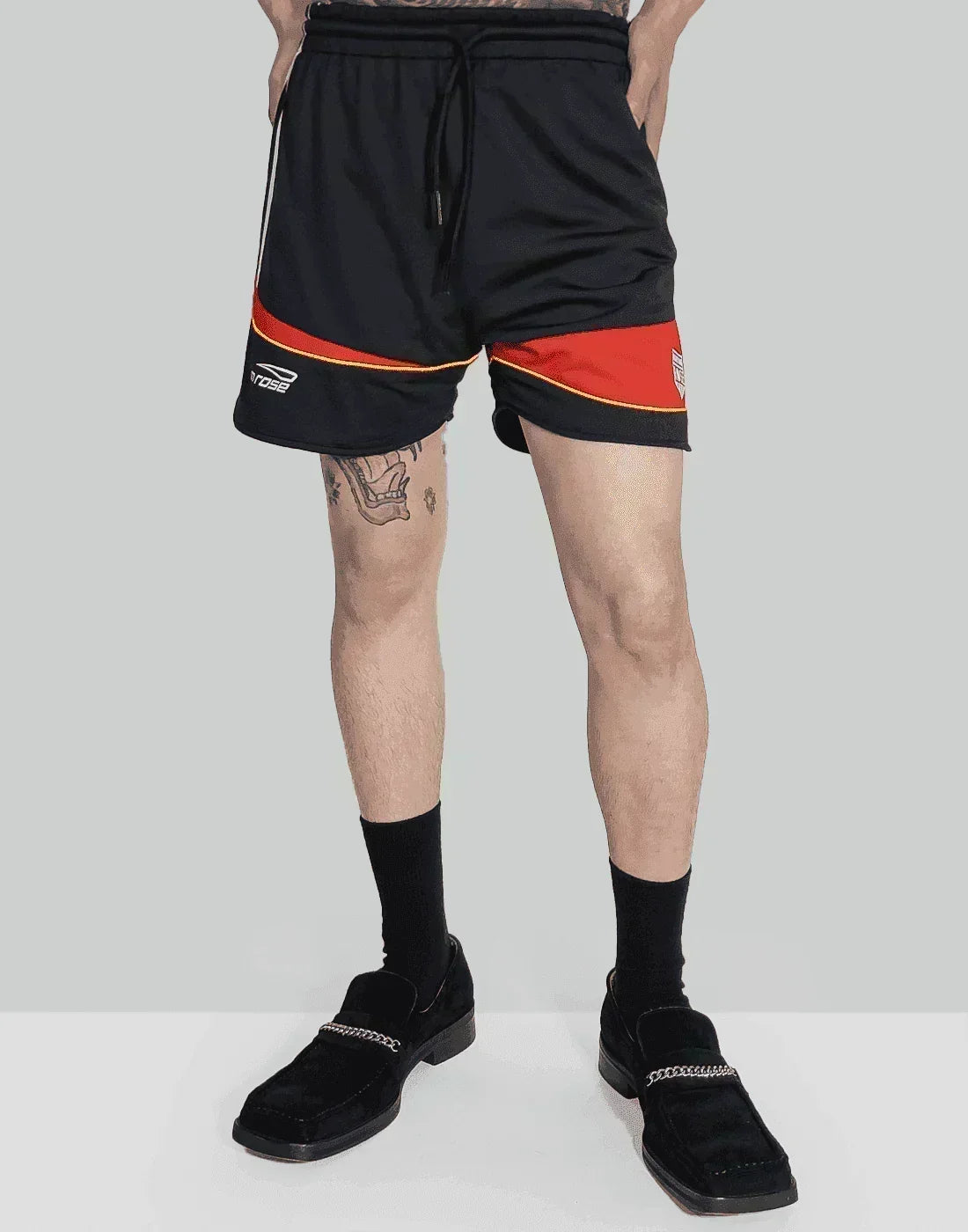 Martine Rose - REVERSIBLE FOOTBALL SHORT - 082plus