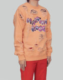 Martine Rose - SHREDDED SWEATSHIRT - 082plus
