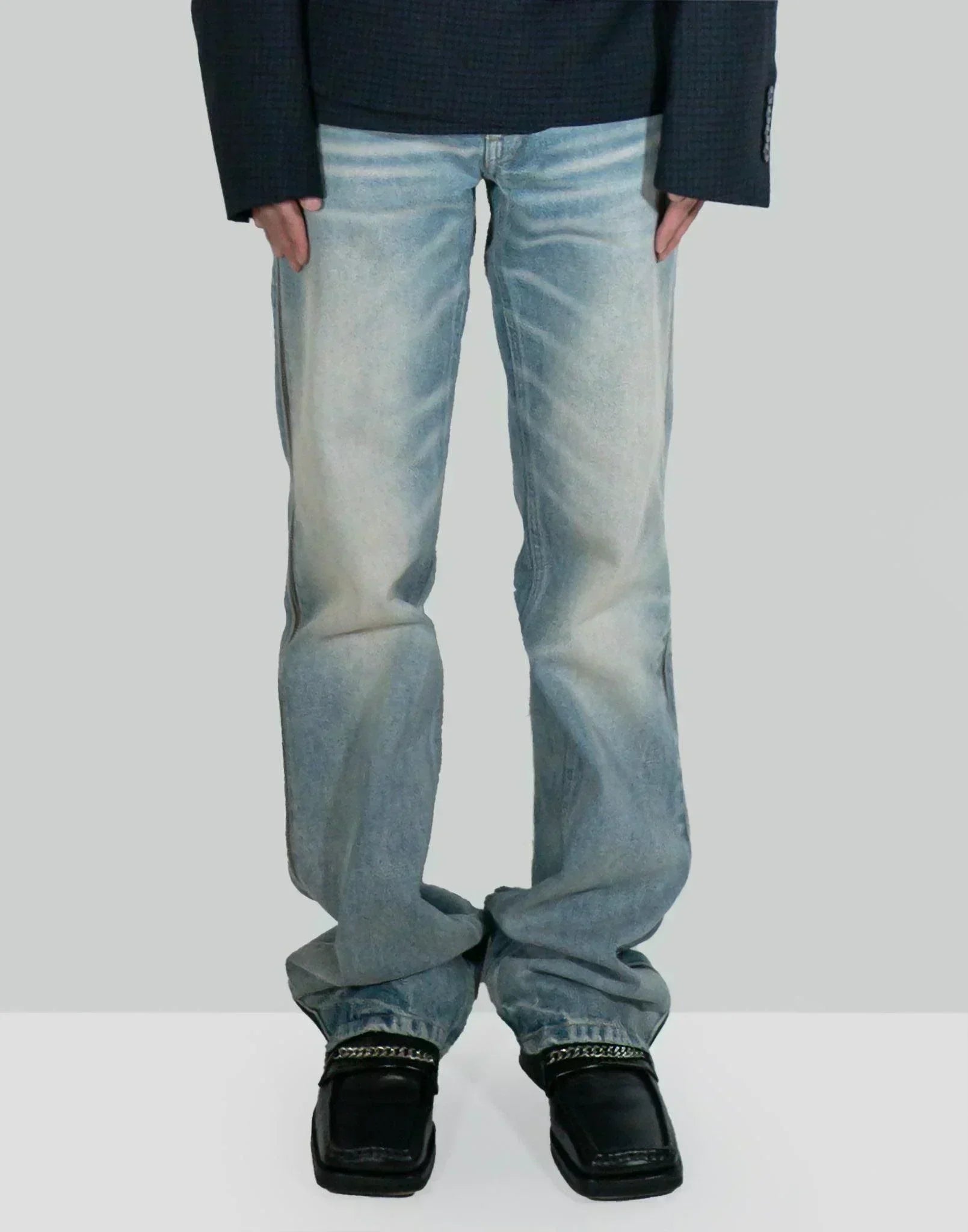 Martine Rose - SIDE ZIP JEAN - 082plus