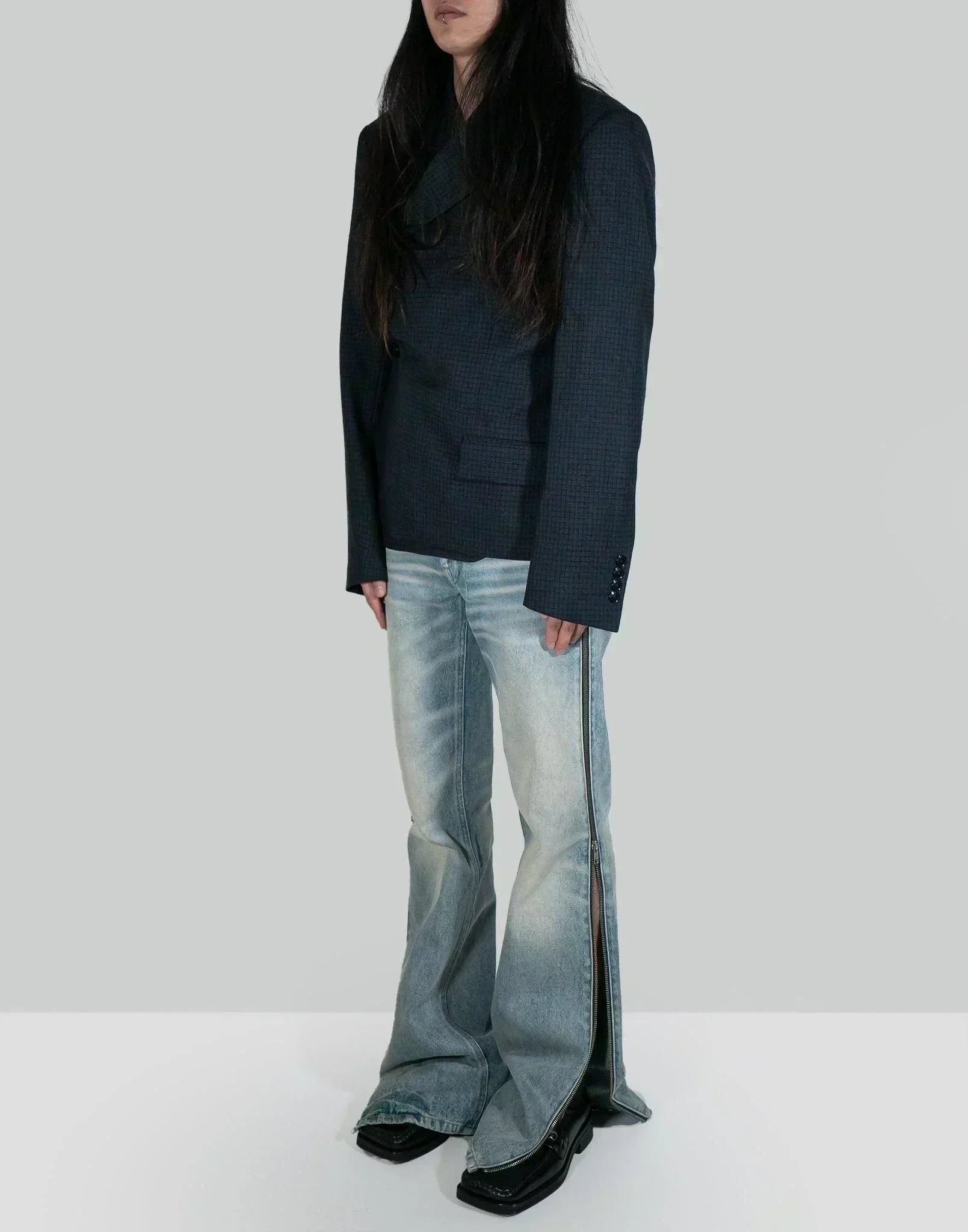 Martine Rose - SIDE ZIP JEAN - 082plus