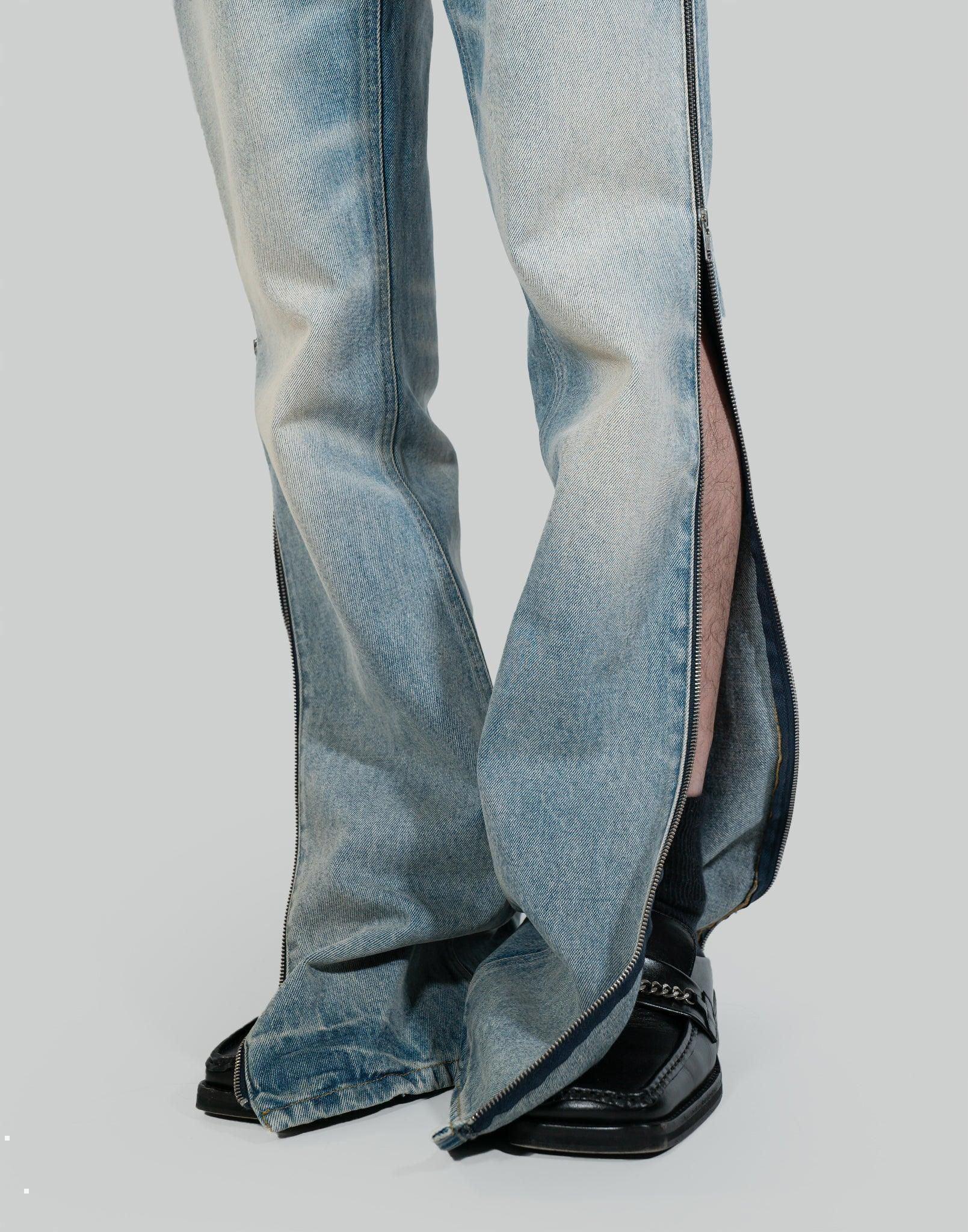 Martine Rose - SIDE ZIP JEAN - 082plus