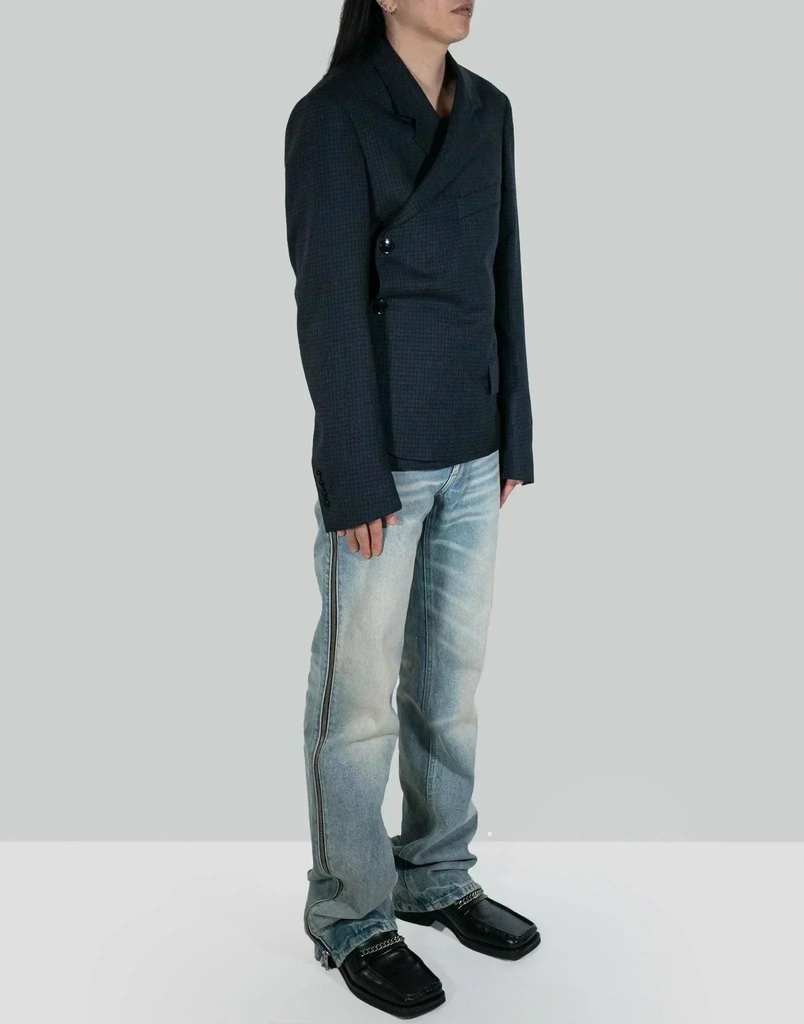 Martine Rose - SIDE ZIP JEAN - 082plus