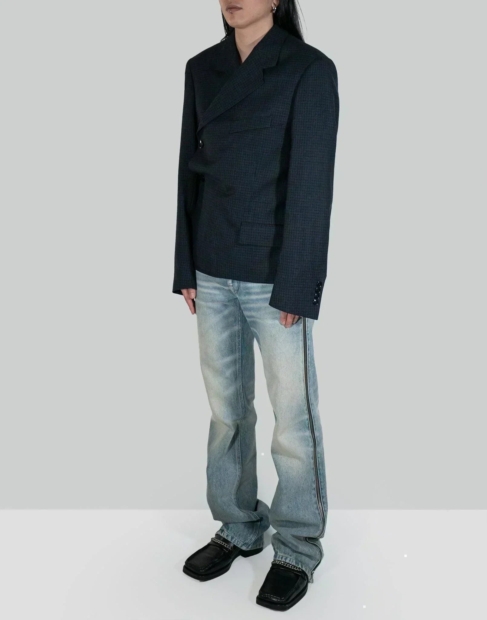 Martine Rose - SIDE ZIP JEAN - 082plus