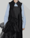 MINJU KIM - BIG RUFFLE COLLAR BLOUSE - 082plus