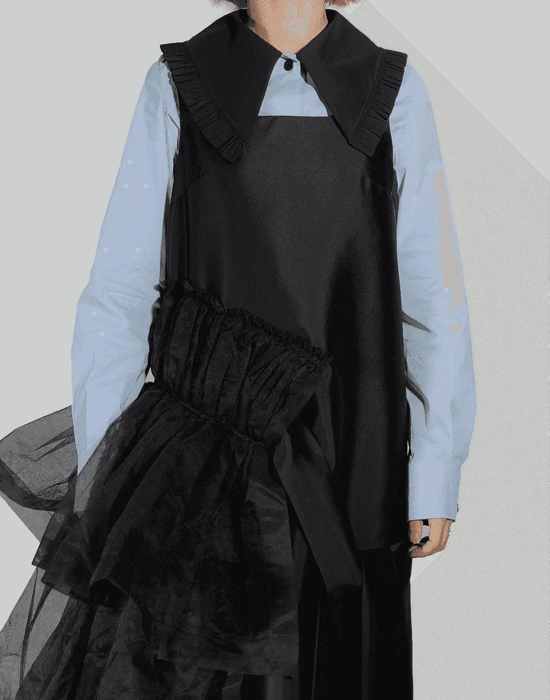 MINJU KIM - BIG RUFFLE COLLAR BLOUSE - 082plus