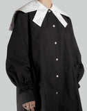 MINJU KIM - CUTTING COLLAR BLOUSE - 082plus