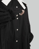MINJU KIM - CUTTING COLLAR BLOUSE - 082plus