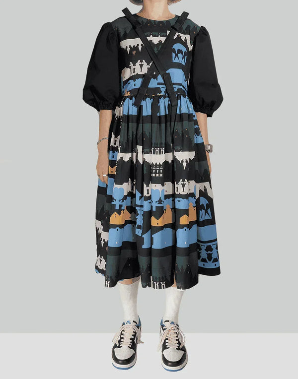 MINJU KIM PUFF MINI DRESS – 082plus