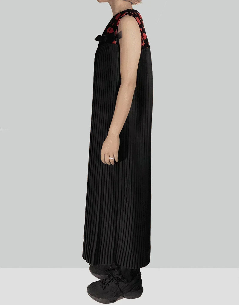 MINJU KIM - RIBBON BELT PLEATS DRESS - 082plus