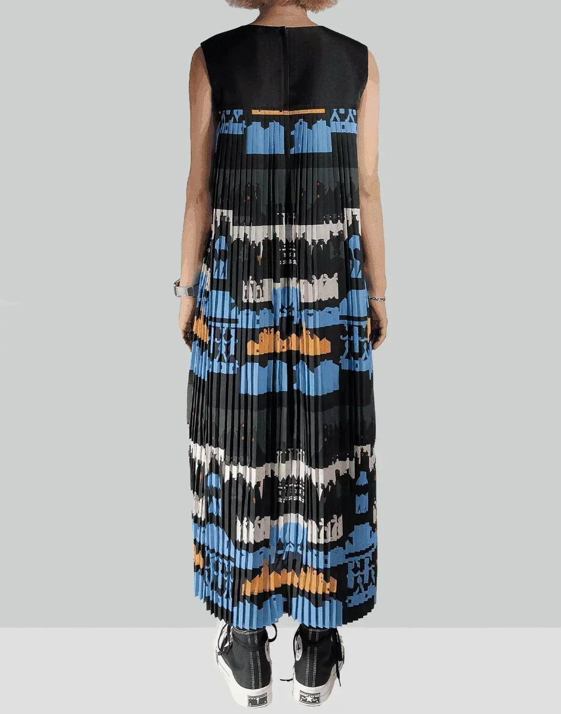 MINJU KIM - RIBBON BELT PLEATS DRESS - 082plus